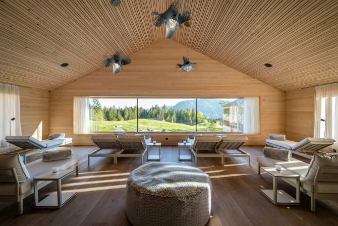BergSpa Relax Ruheraum Wellnesshotel
